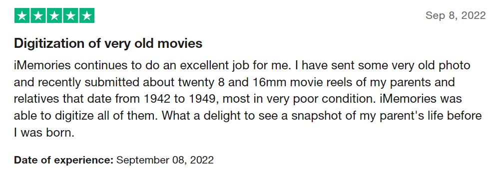 imemories reviews very old photos