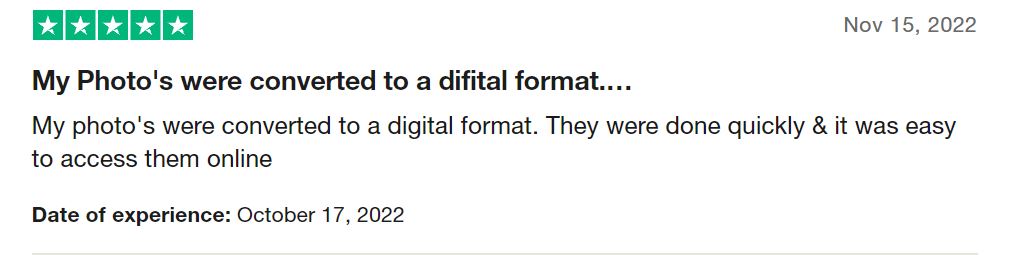 photos converted to digital format imemories reviews