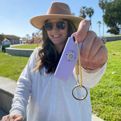 women happy with birdie alarm