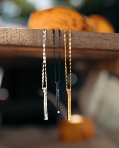 Custom Chain Necklace Set 