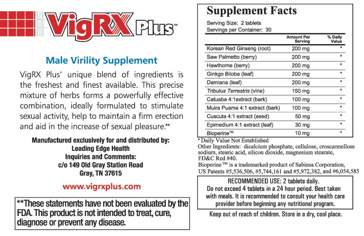 vigrx-plus-ingredients-label