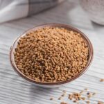 bowl of fenugreek seeds