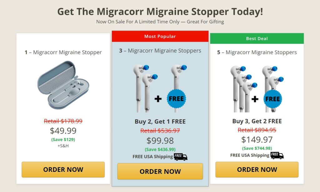 buy migraine stopper