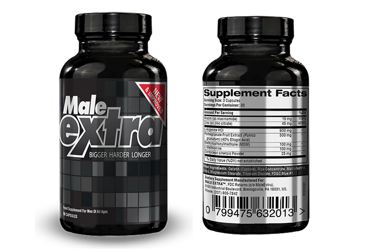Male Extra Ingredients