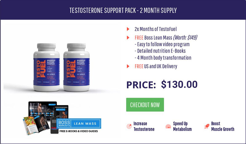 testofuel two month supply