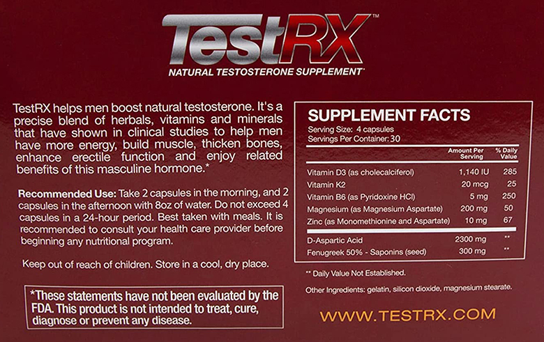 What is TestRX Testosterone Booster? Where can I buy real TestRX® Booster? Does TestRX really work? Real Customers Reviews and Side Effects.
