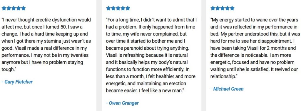 Viasil Reviews