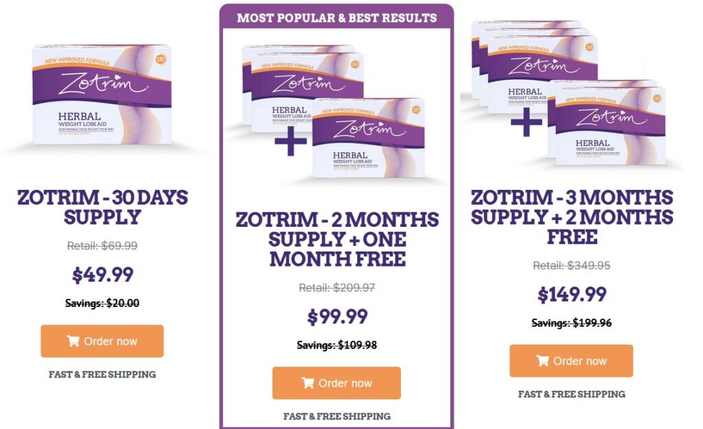 Zotrim buy