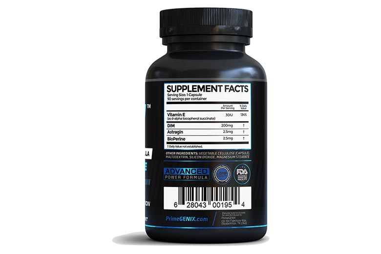 DIM 3X Ingredients