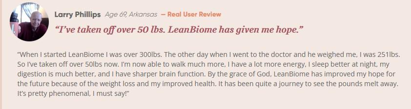 LeanBiome reviews