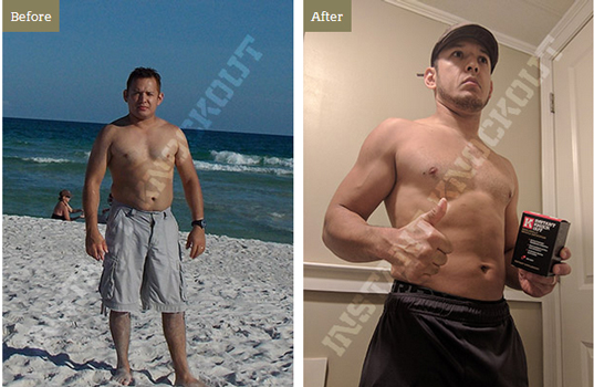 Instant Knockout before after