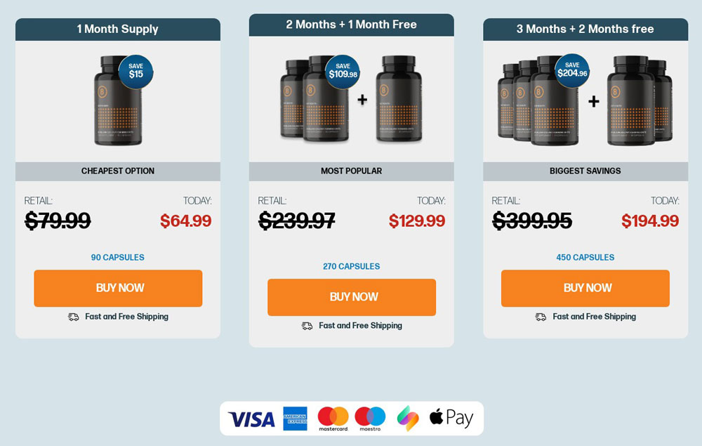 biotics 8 order packages