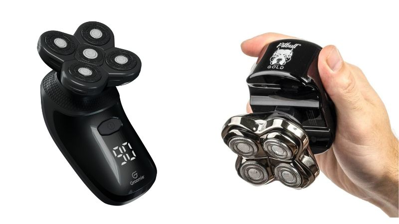 groomie vs pitbull skull shaver designe