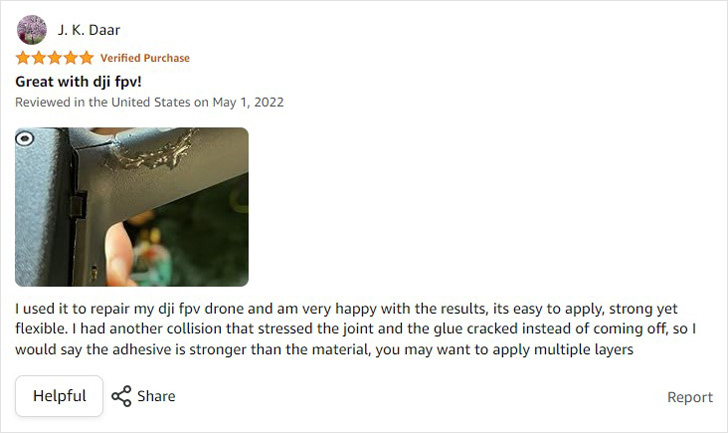 Example of a positive review