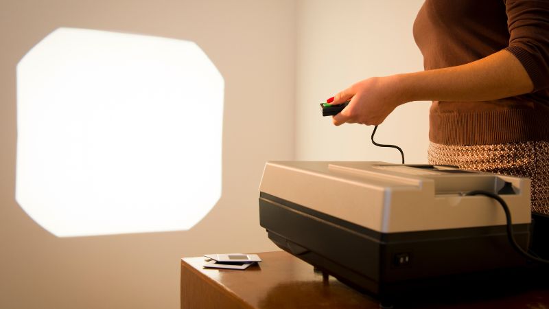 slide projector
