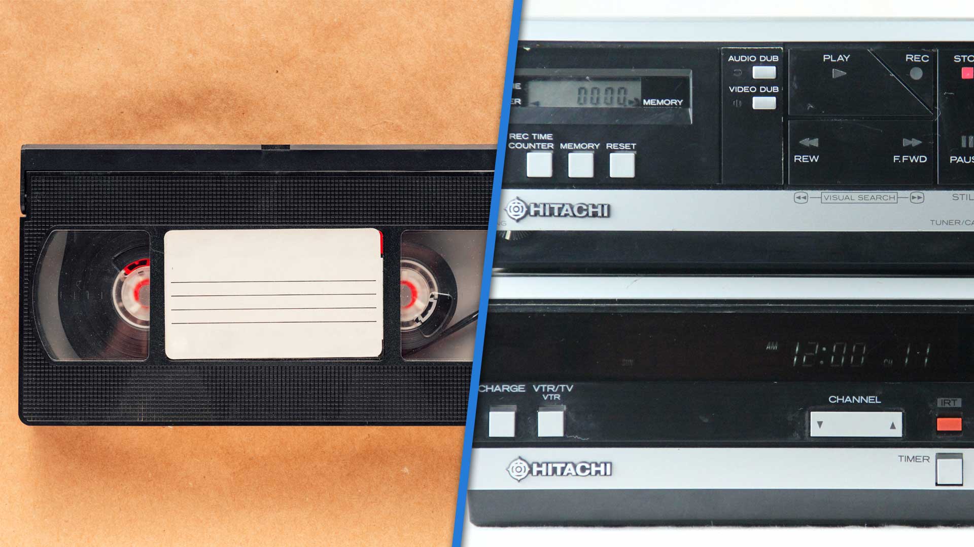 VHS Vs VCR The Difference Between VHS And VCR vhs-camcorder