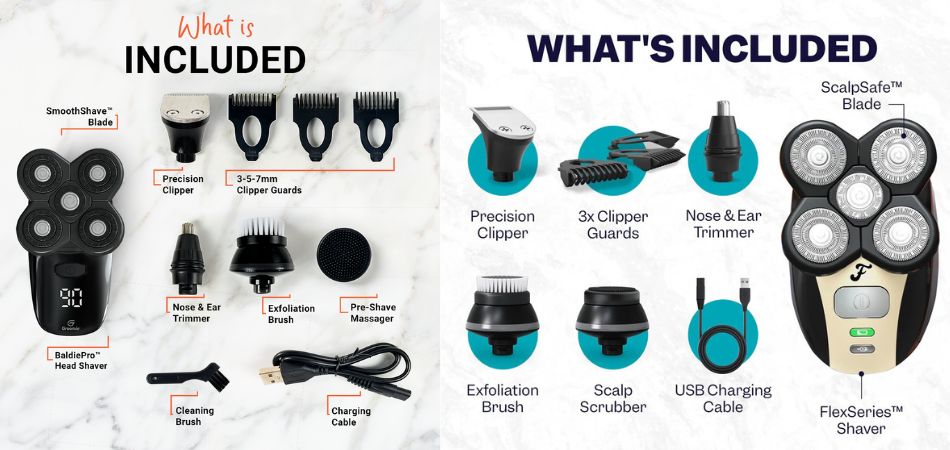 what comes with groomie and freebird