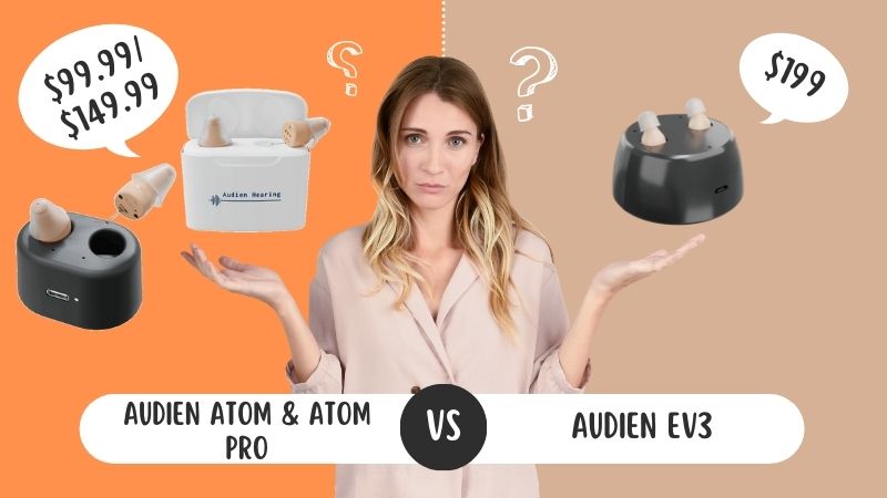 audien atom vs atom pro vs ev3