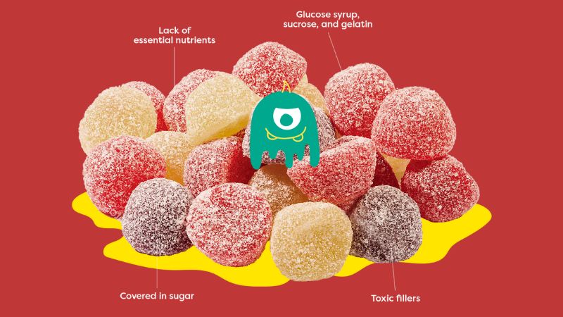 kids vitamins with high sugar