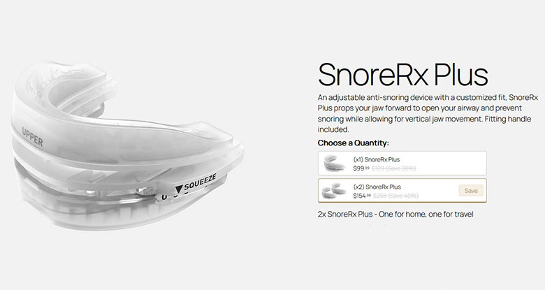 SnoreRx price