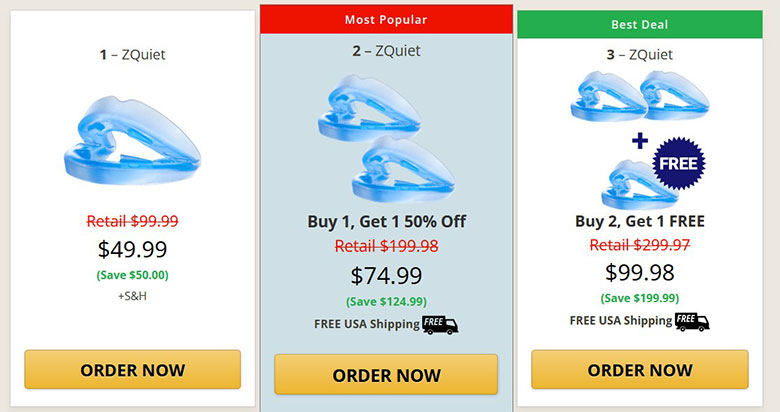 ZQuiet Price