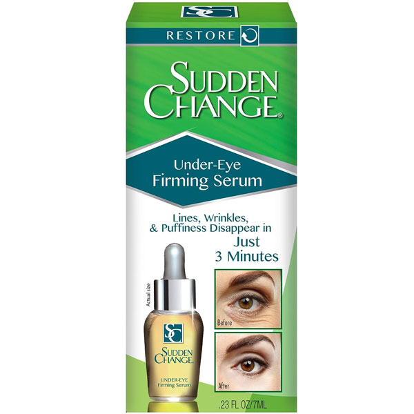 sudden change under eye firming serum