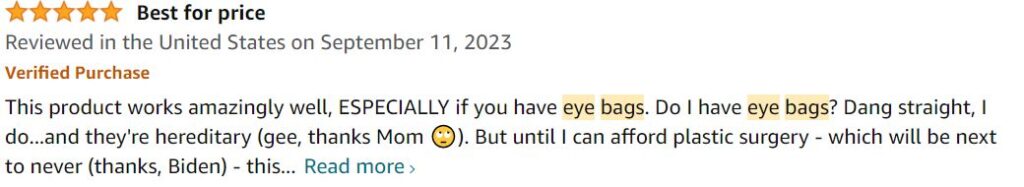 insta-tox customer review eye bags 3