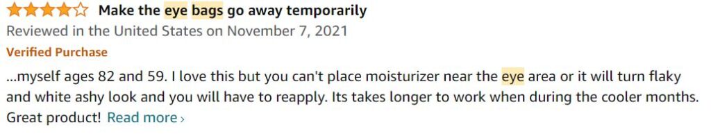 inta-tox customer review eye bags 2