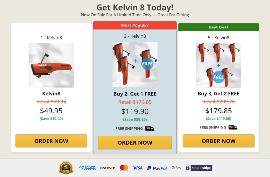 kelvin 8 cart