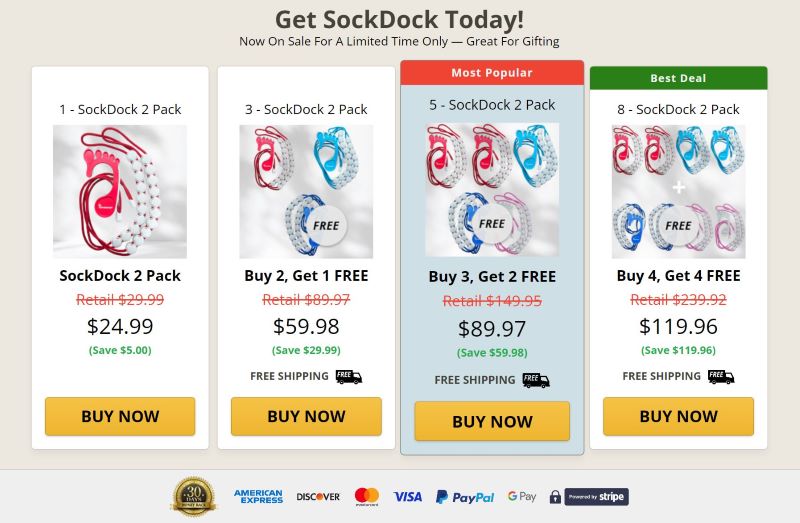 sockdock cart