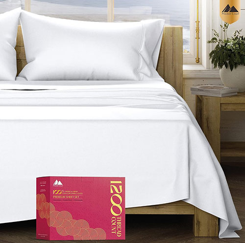 Mayfair Linen's 1200 Thread Count 100% Supima Cotton Sheets