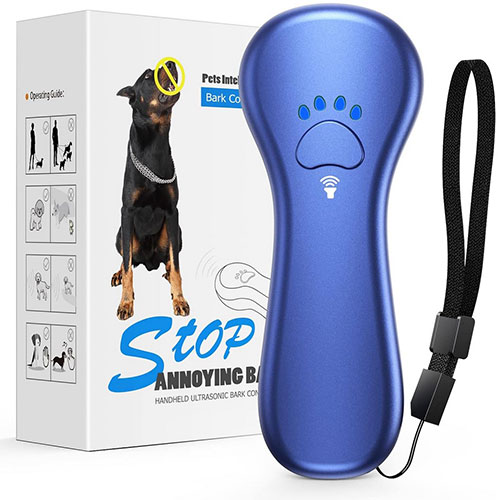 The Ahwhg 2-in-1 Ultrasonic Dog Trainer and Bark Control Device