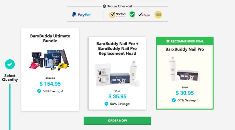 barxbaddy nail pro trimmer cart