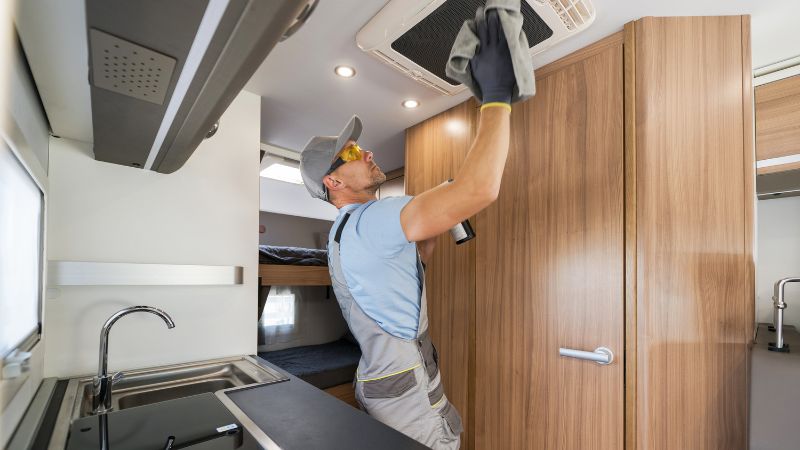 cleaning rvs