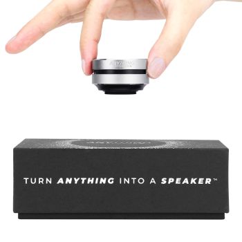 Anything speaker in hand