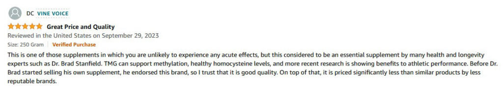 ProHealth Longevity ratings