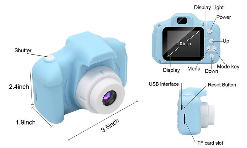 keilini digital camera controls