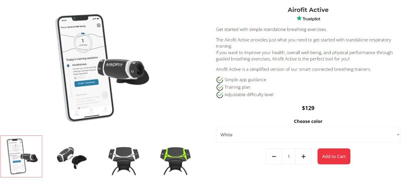 airofit active device buy