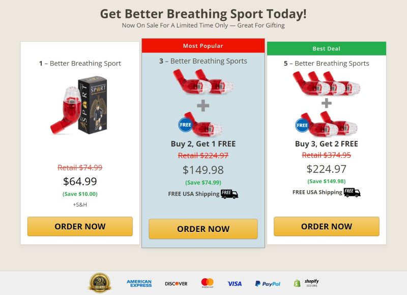 better breathing sport buy