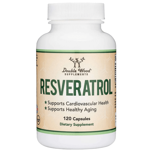 double wood resveratrol bottle