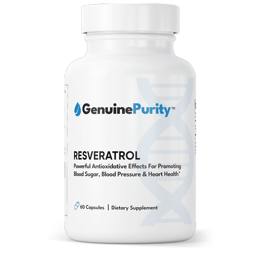 genuinepurity trans resveratrol bottle