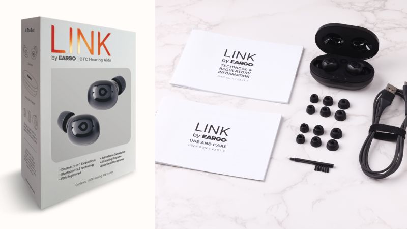 link by eargo unboxing