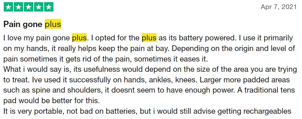 paingone plus reviews 3