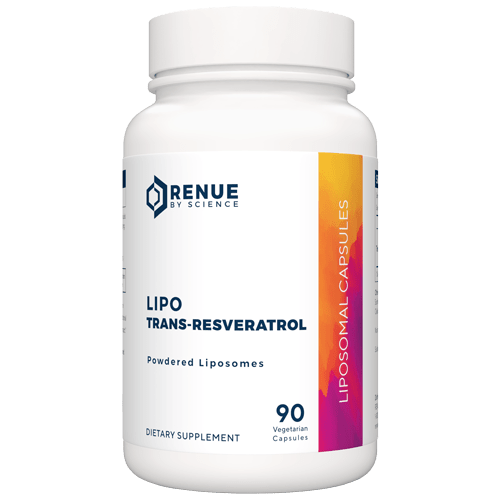 renue by science trans resveratrol bottle