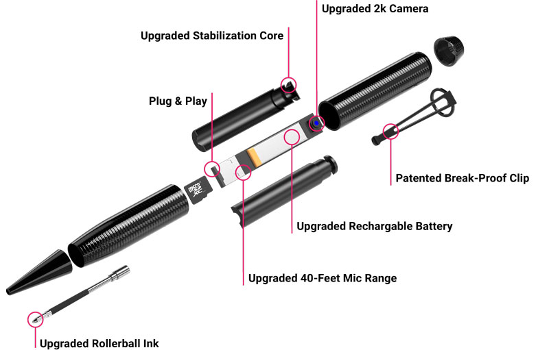 ispypen pro x exploded view