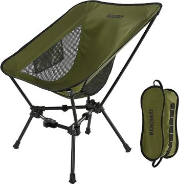 MARCHWAY Lightweight Folding Camping Chair