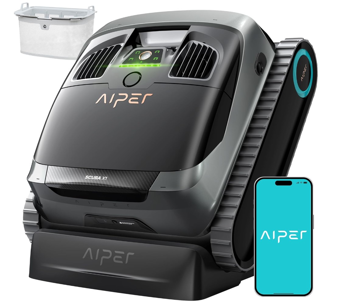 AIPER Scuba X1 Cordless Robotic Pool Cleaner