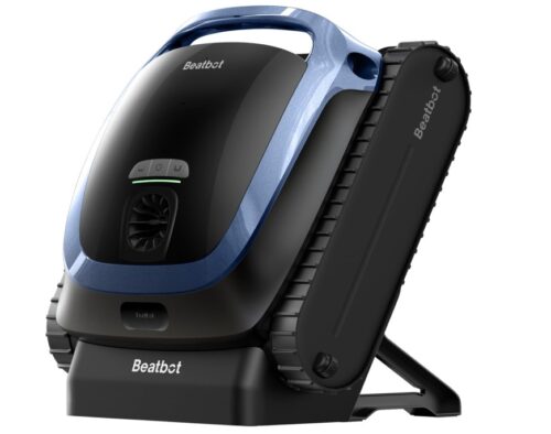 Beatbot AquaSense 2 robotic pool cleaner with design awards and media recognitions